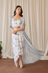 Cloud White Fusion Co-Ord Set