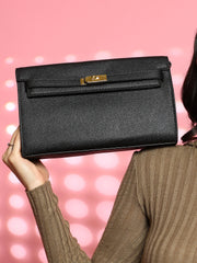 حقيبة كتف نسائية من ذا أوفرلاب - أسود داكن