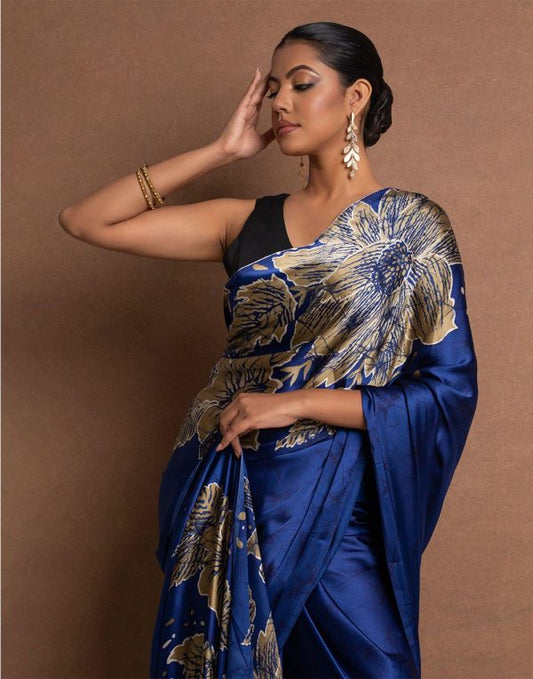 Soft-Modal-Silk-saree-with-stylish-prints-lacoste