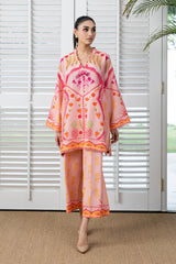 Printed Muslin Co Ord Set