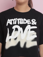 Girls Cotton Crop Top