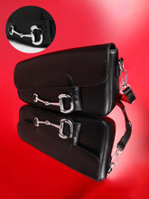 Women's The Asymmetric Link Shoulder Bag - Midnight Black