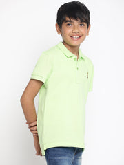 Boys Cotton Polo T-shirt