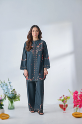 Printed Muslin Co Ord Set