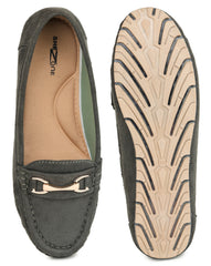 أحذية باليرينا مسطحة ذات مقدمة دائرية، مناسبة للإطلالات الكاجوال