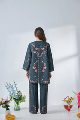 Printed Muslin Co Ord Set