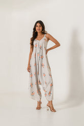 PASHA - Pista Green Palazzo Jumpsuit