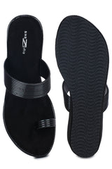 Shezone - Casual Fashion Sandals 3 Inches Wedge Open Back Round Toe Heels