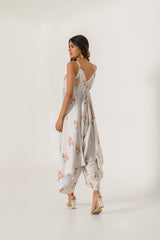 PASHA - Pista Green Palazzo Jumpsuit