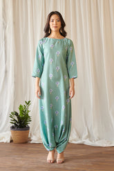 Seagreen Dhoti Jumpsuit