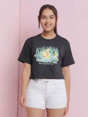 Girls Cotton Crop Top