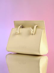 حقيبة ميني بياجا النسائية - أصفر زبدي