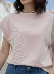 Floral Embroidered Top