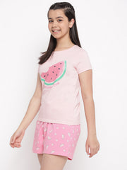 Girls Cotton Night Suits