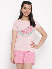 Girls Cotton Night Suits