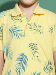 Lil Tomatoes Boys Cotton Polo T-shirt