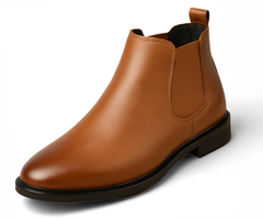 Kraasa Men's Slip On Fashion Chelsea Boots | High Tops, Soft Cushioned Insole, Comfortable Fit, Trendy, Stylish Boots
