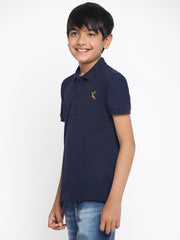 Boys Cotton Polo T-shirt