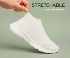 ZONIC Mens Lightweight Knit Sneakers with Memory Insole | Breathable, Anti-Skid Running, Walking & Gym Shoes