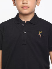Boys Cotton Polo T-shirt