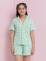Girls Cotton Night Suits