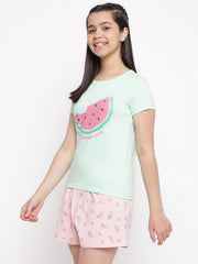 Girls Cotton Night Suits