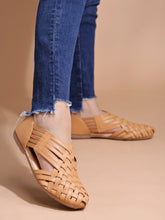 Shoetopia - Round Toe Tan Belly For Women & Girls