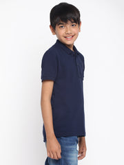 Boys Cotton Polo T-shirt