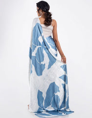 Soft-Modal-Silk-saree-with-stylish-prints-lacoste
