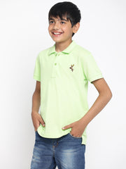 Boys Cotton Polo T-shirt