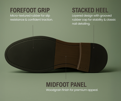 ORION-X Men's Vegan Leather Chelsea Boots Classic Almond Toe Ankle Boots with Textured Finish | Formal & Smart Casual Boots