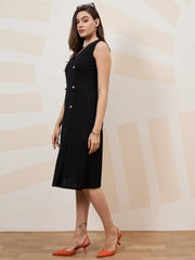 Scuba Formal A-Line Dress