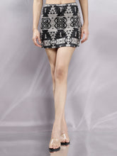 Women Sequenced Pencil Mini skirt