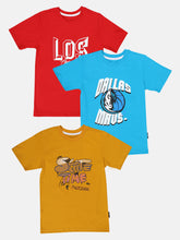 Lil Tomatoes Boys Cotton Combo T-Shirt Pack of 3