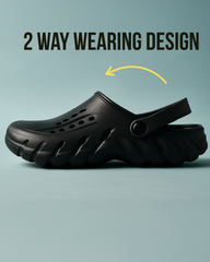 Extra Soft Men's Classic Casual Sports Clogs/Sandals with Adjustable Back Strap for Adult