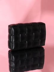 حقيبة كتف نسائية من ذا بوفي إنترواين - أسود منتصف الليل