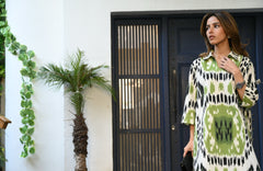 Digital Printed Cotton Linen Co Ord Set