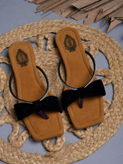 Shoetopia - Stylish Casual Black Flats For Women & Girls