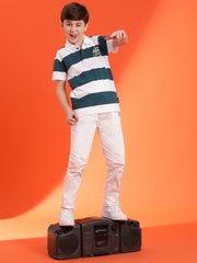 Lil Tomatoes Boys Cotton Polo T-shirt