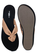 صندل كاجوال أنيق بكعب إسفيني 3 بوصات، مفتوح من الخلف، مقدمة دائرية