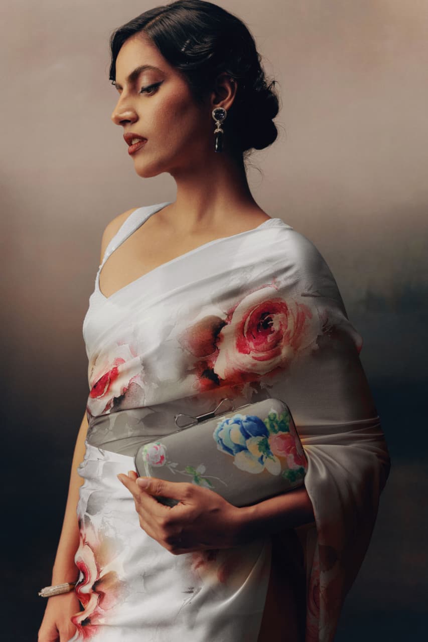 Soft-Modal-Silk-saree-with-stylish-prints-shephora