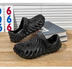 Extra Soft Men's Casual Sports Clogs/Sandals with Adjustable Back Strap for Adult | Comfortable & Lightweight