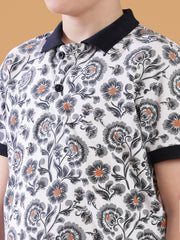 Lil Tomatoes Boys Cotton Polo T-shirt