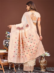 Elegant Woven Work Saree - A Whiff of Tradition Wrapped in Grace