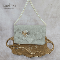 Adwita - Alara Fusion Bag In Silver