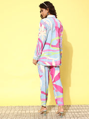 Indo Era - Women Printed Shirt with Trousers Co-Ords