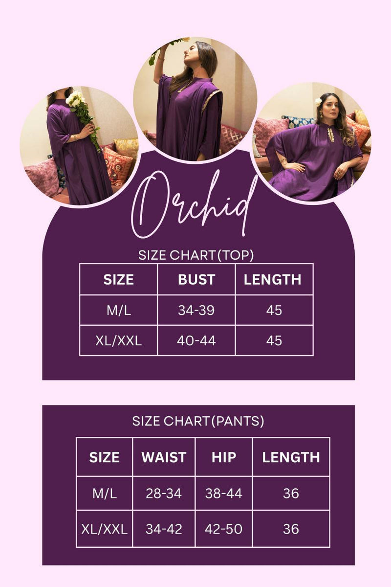 Mush - Guldasta Coord Set - Orchid