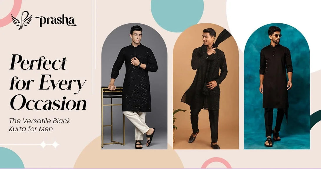 The Versatile Black Kurta for Men: Perfect for Every Occasion