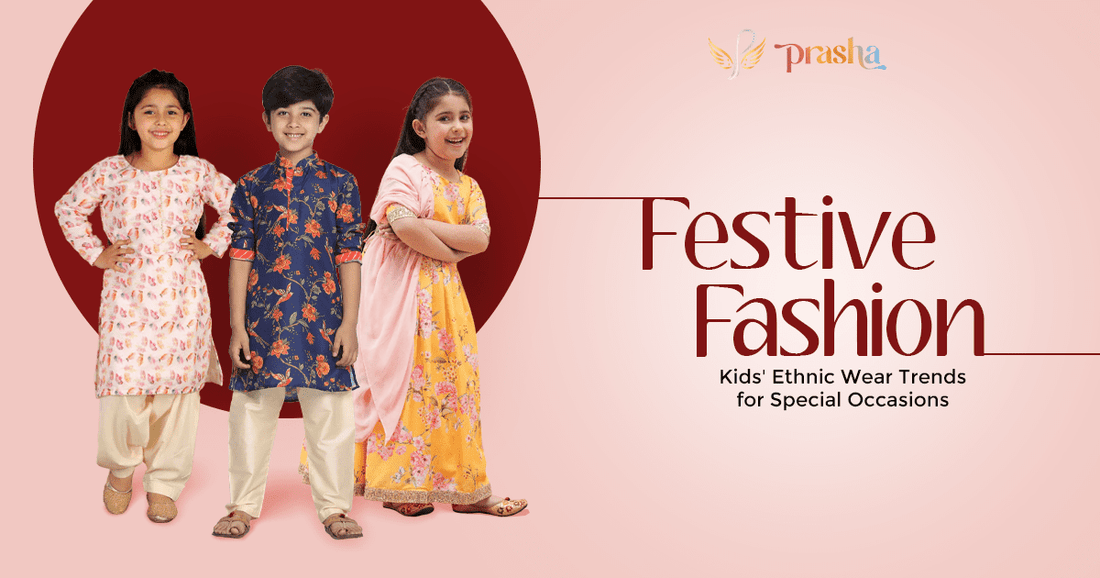 Festive Fashion: Kids Ethnic Wear Trends for Special Occasions
