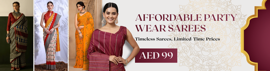 Affordable Party Wear Sarees Under AED 99 in UAE